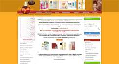 Desktop Screenshot of parfumlux.hu